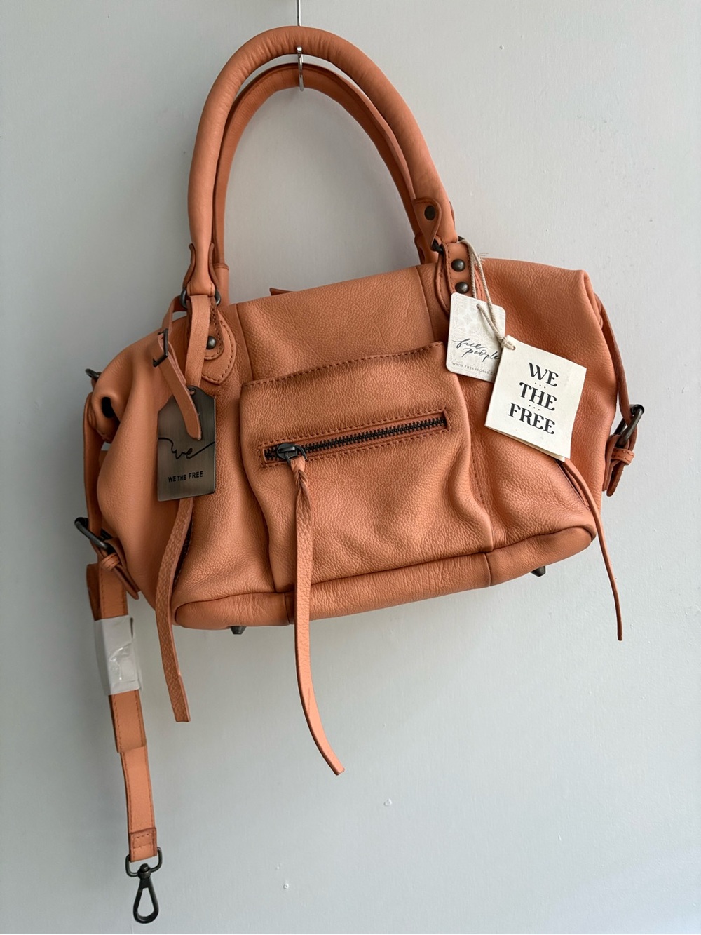 We The Free Baby Emerson Tote in Apricot 🔥New with tags🔥 free people
